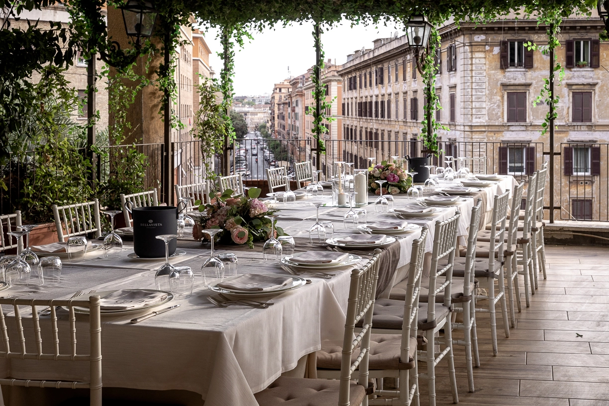 Ristorante romantico a Roma